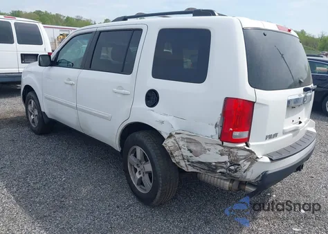 2010 Honda Pilot Ex-L from USA, damaged, VIN 5FNYF4H52AB040849